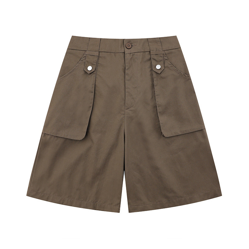 Men's Loose Straight Cargo Wide Leg Pants