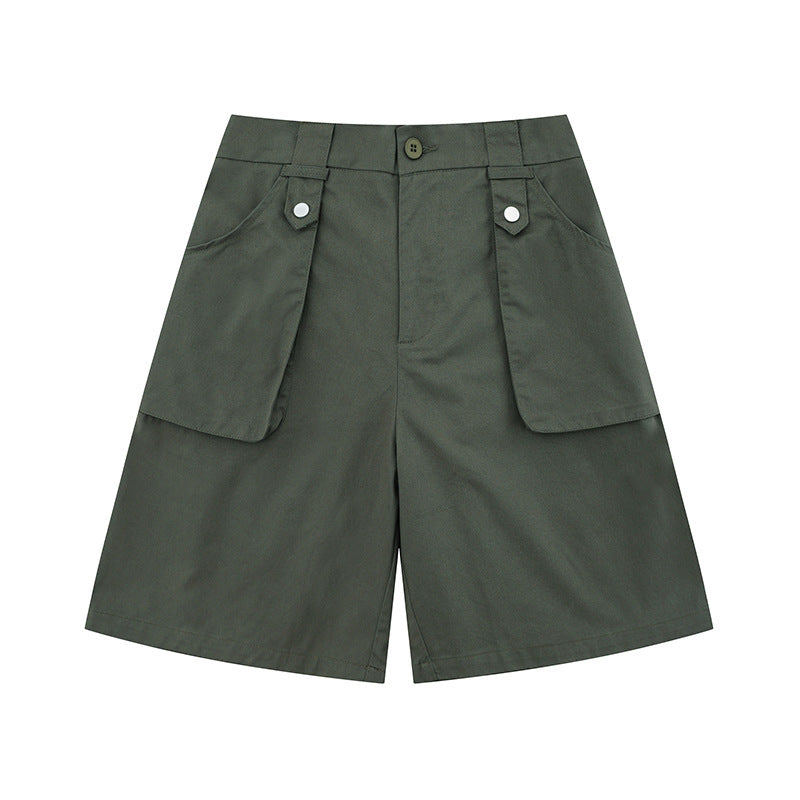 Men's Loose Straight Cargo Wide Leg Pants