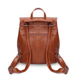 Leather Women Backpack Crossbody Handbags Wallet Shoulder Makeup Bag