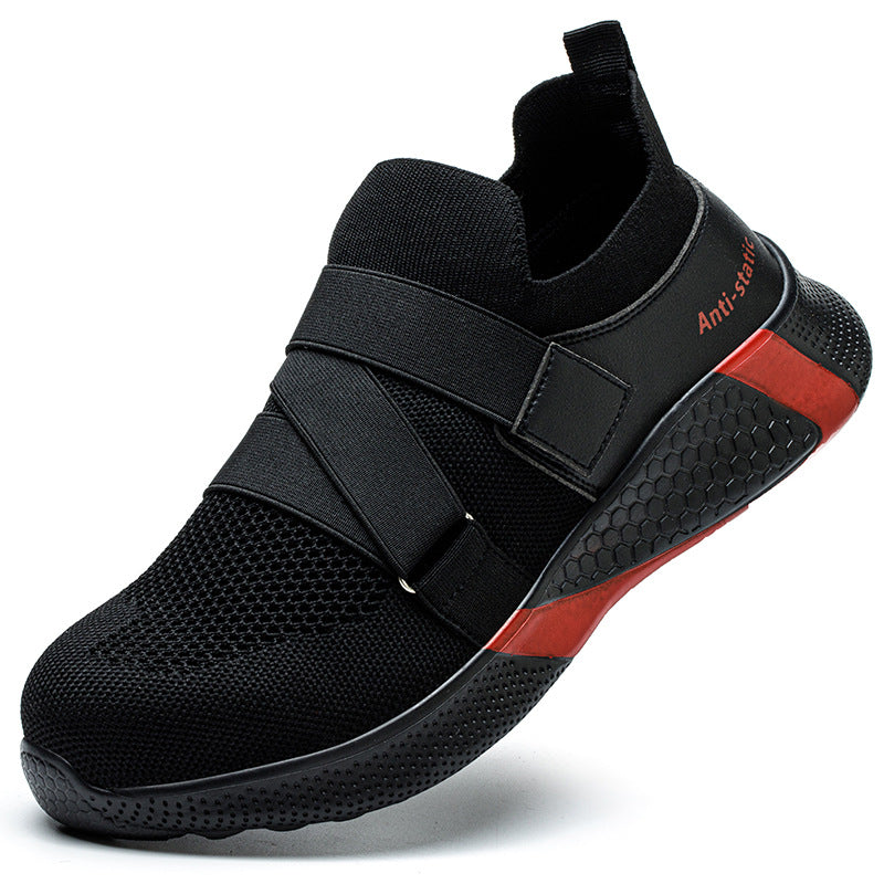 Anti-static New Attack Shield And Anti-stab Wear-resistant And Lightweight Breathable Work Safety Protective Footwear